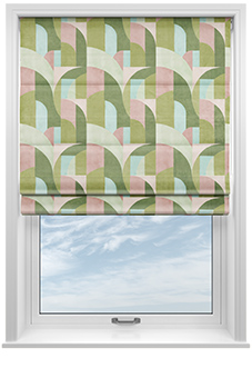 Varadero Velvet, Avocado - Roman Blind